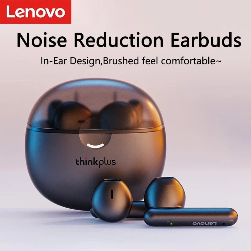 100% Original Lenovo LP1 Pro Wireless Bluetooth 5.1 Earphones TWS Headphones Sport Noise Reduction Game Earbuds With Mic