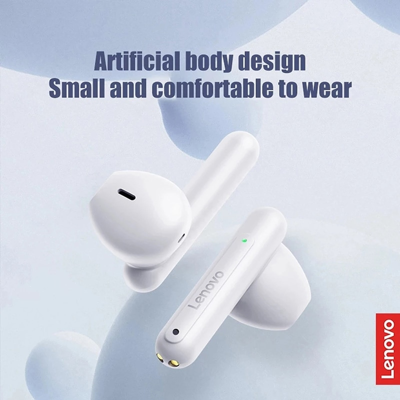 100% Original Lenovo LP1 Pro Wireless Bluetooth 5.1 Earphones TWS Headphones Sport Noise Reduction Game Earbuds With Mic